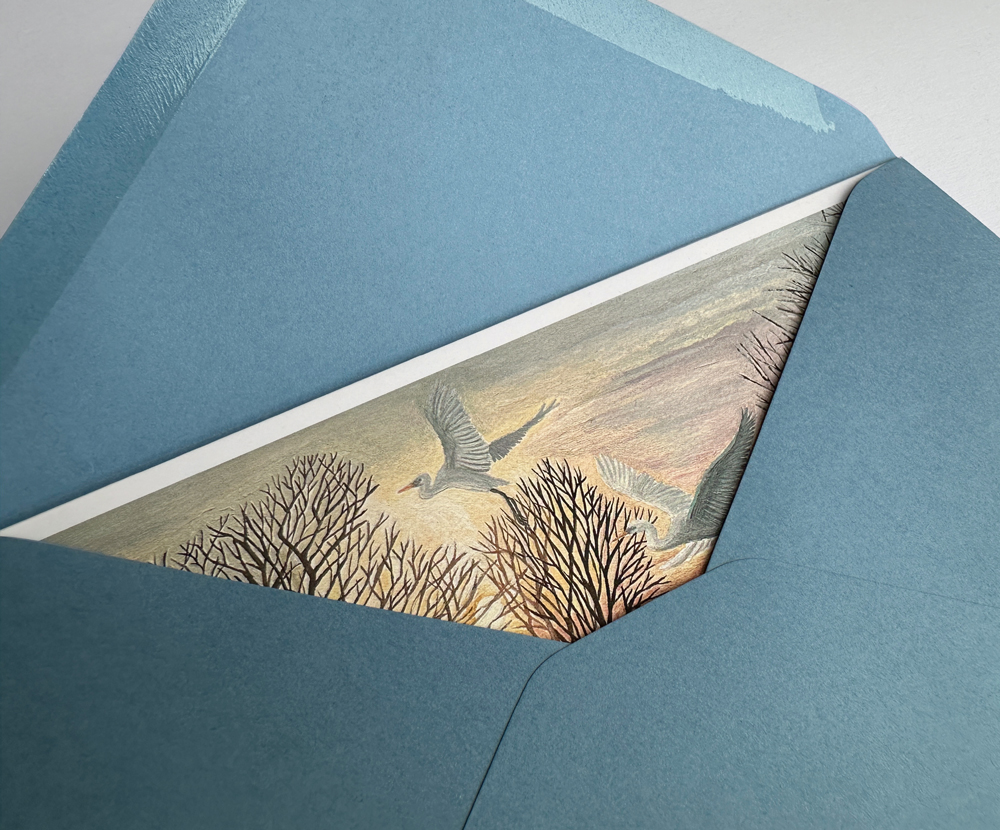 Sinas Herzfarben · Malerei & Illustrierte Grußkarten