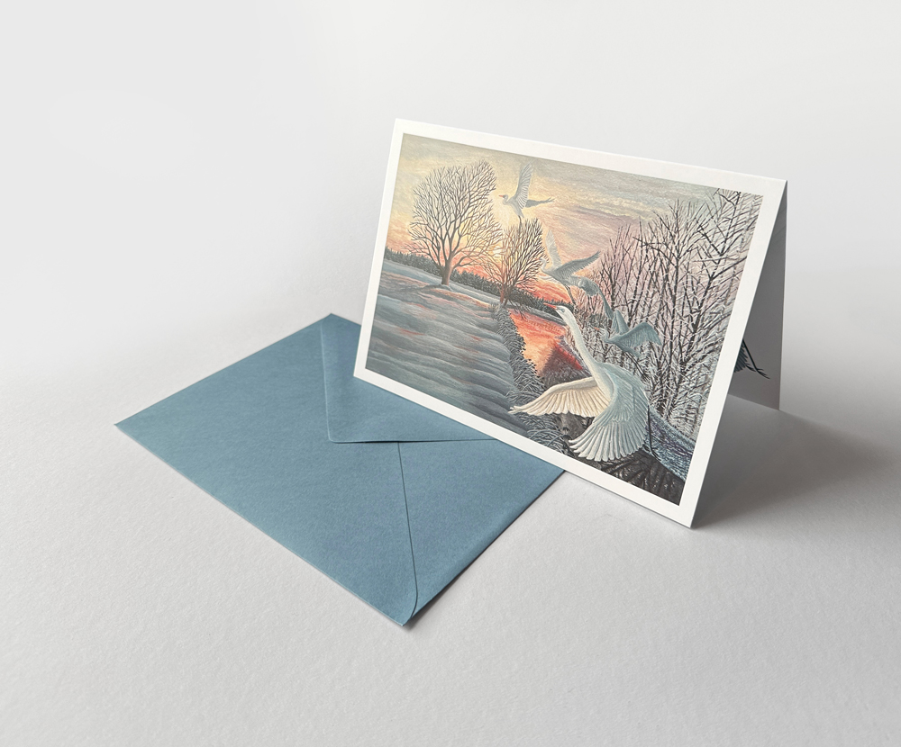 Sinas Herzfarben · Malerei & Illustrierte Grußkarten