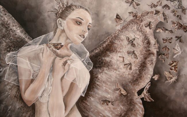 Sinas Herzfarben · Malerei & Illustrierte Grußkarten