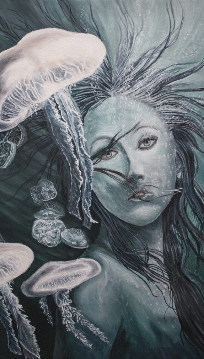 Sinas Herzfarben · Malerei & Illustrierte Grußkarten