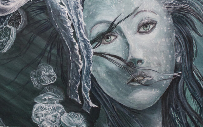 Sinas Herzfarben · Malerei & Illustrierte Grußkarten