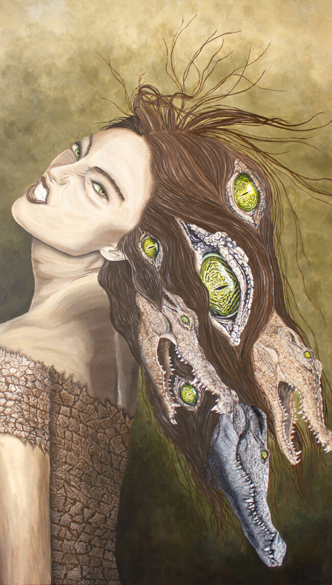 Sinas Herzfarben · Malerei & Illustrierte Grußkarten