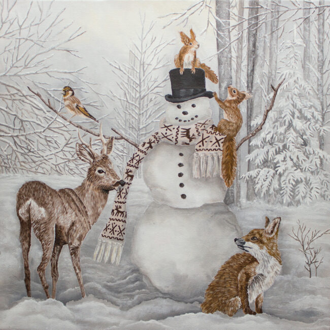 Sinas Herzfarben · Malerei & Illustrierte Grußkarten