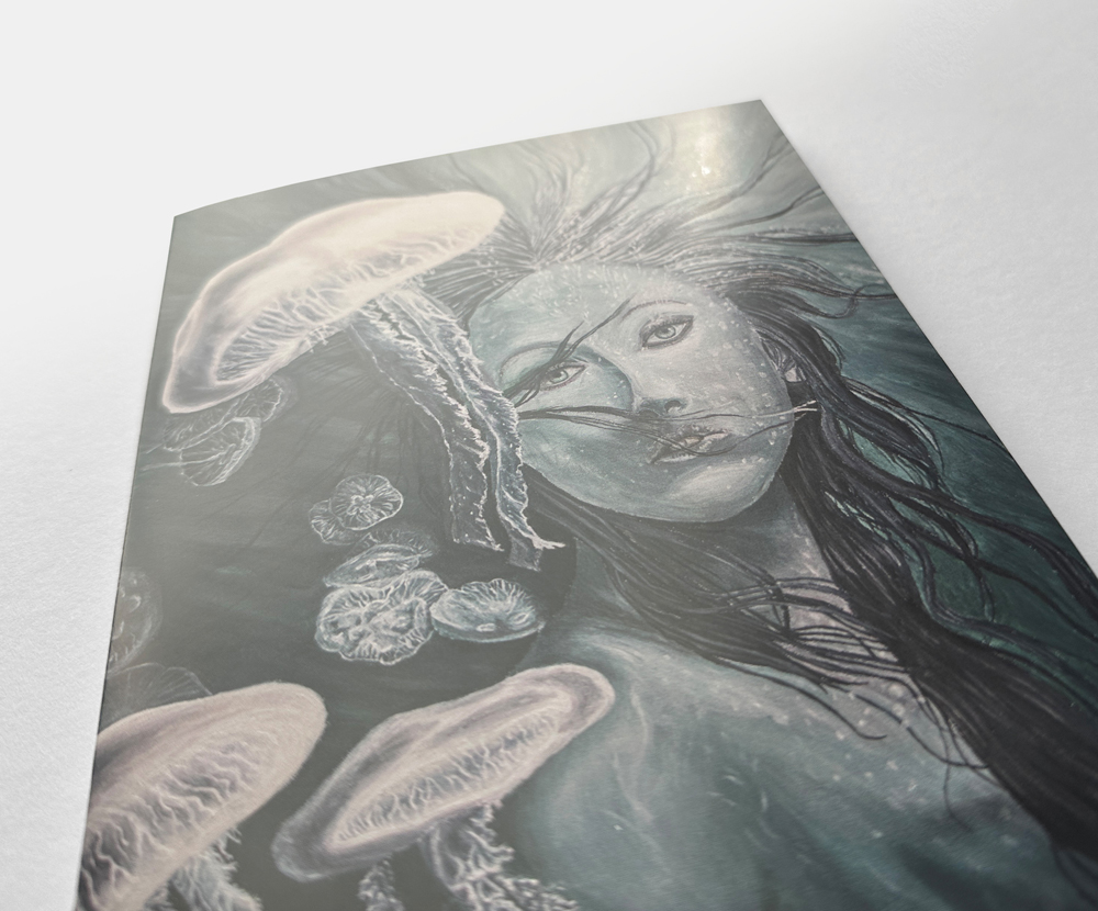 Sinas Herzfarben · Malerei & Illustrierte Grußkarten