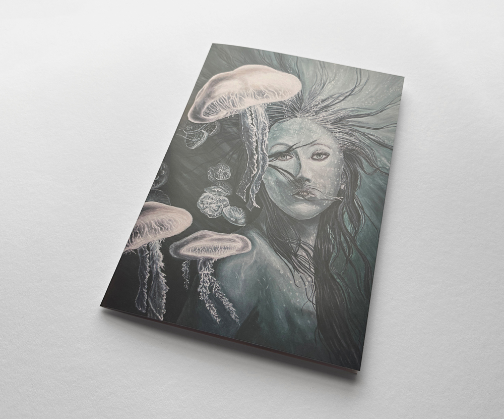 Sinas Herzfarben · Malerei & Illustrierte Grußkarten