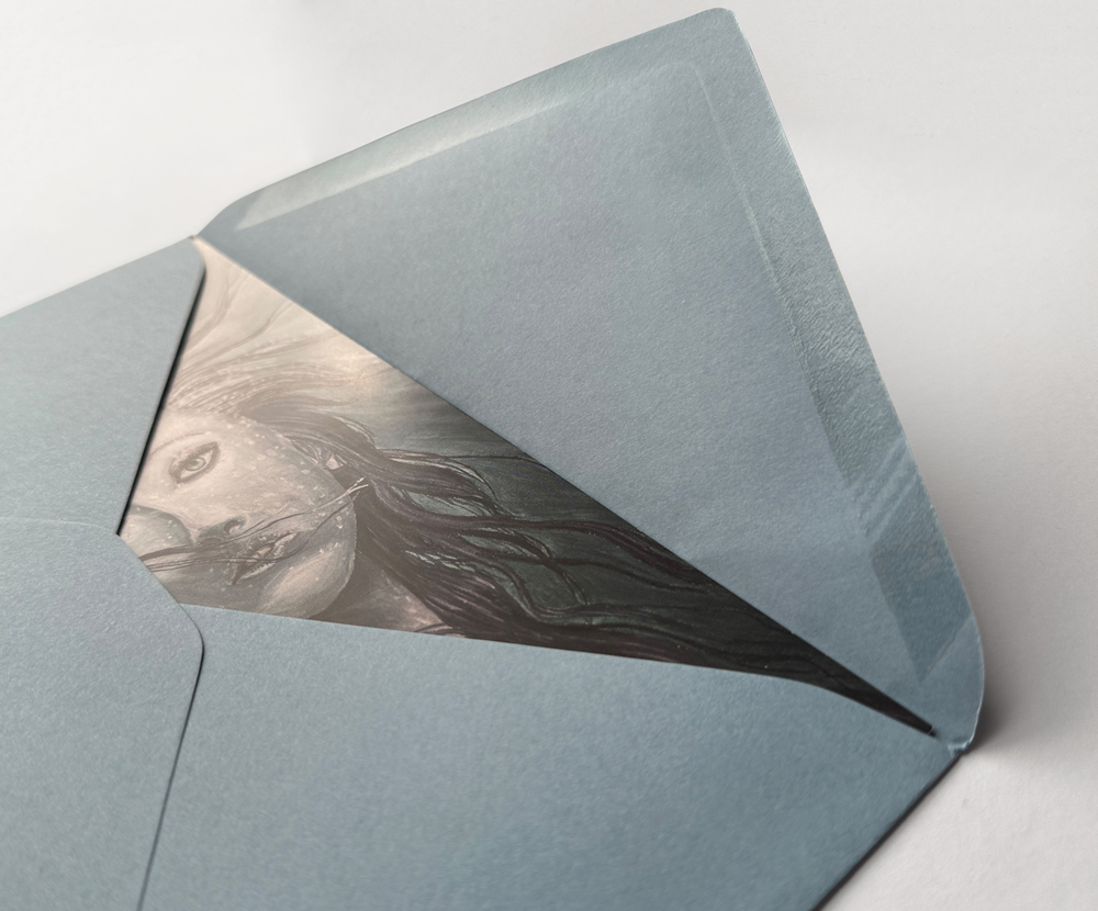 Sinas Herzfarben · Malerei & Illustrierte Grußkarten