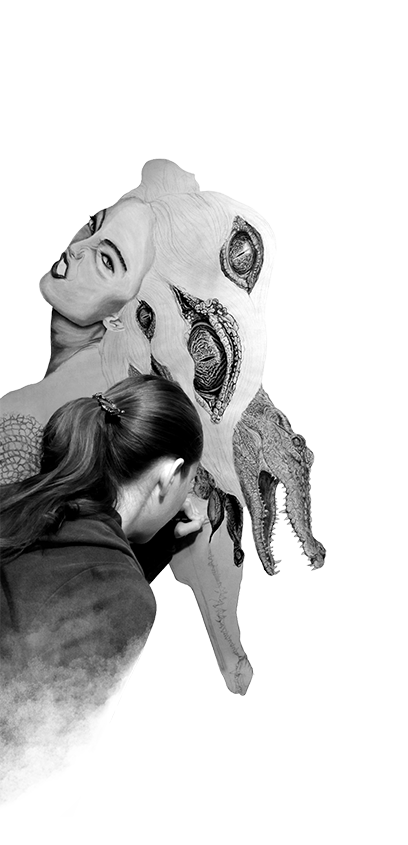 Sinas Herzfarben · Malerei & Illustrierte Grußkarten