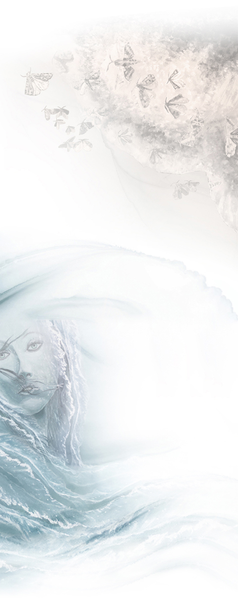 Sinas Herzfarben · Malerei & Illustrierte Grußkarten