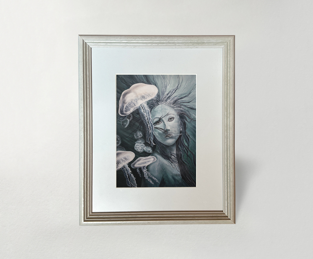 Sinas Herzfarben · Malerei & Illustrierte Grußkarten