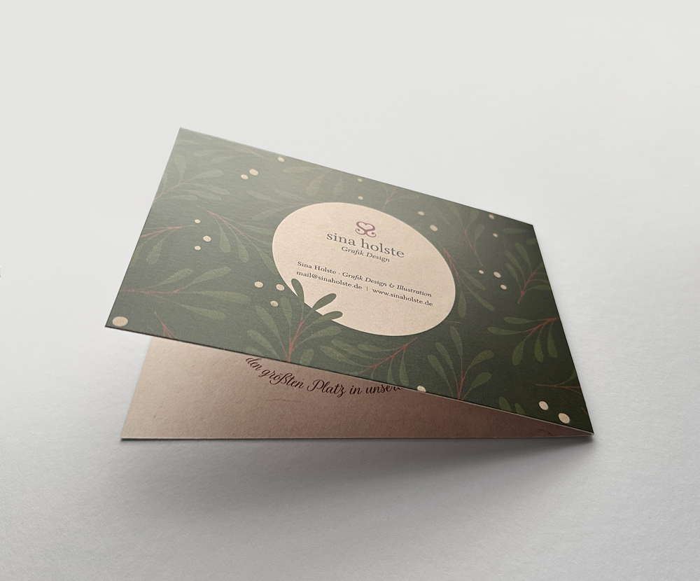 Sinas Herzfarben · Malerei & Illustrierte Grußkarten