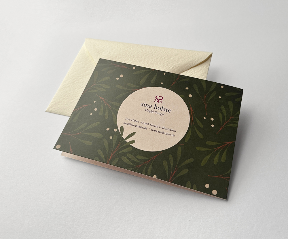 Sinas Herzfarben · Malerei & Illustrierte Grußkarten