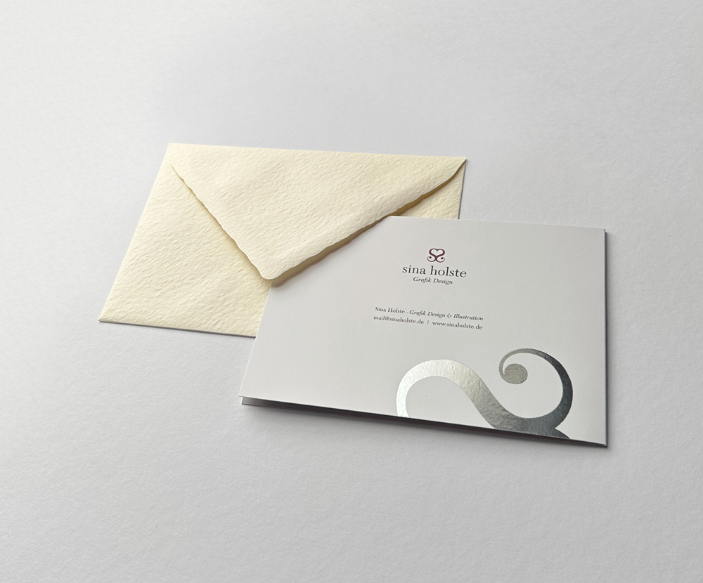 Sinas Herzfarben · Malerei & Illustrierte Grußkarten