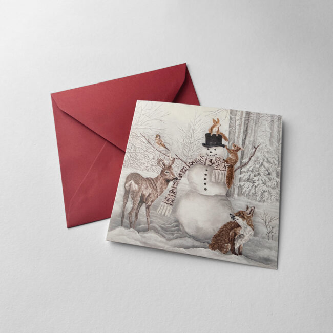 Sinas Herzfarben · Malerei & Illustrierte Grußkarten