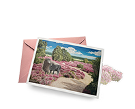 Sinas Herzfarben · Malerei & Illustrierte Grußkarten