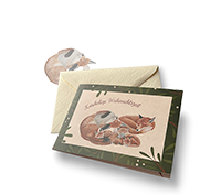 Sinas Herzfarben · Malerei & Illustrierte Grußkarten