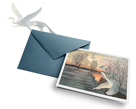 Sinas Herzfarben · Malerei & Illustrierte Grußkarten