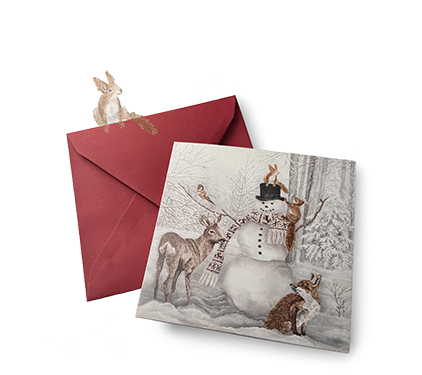 Sinas Herzfarben · Malerei & Illustrierte Grußkarten