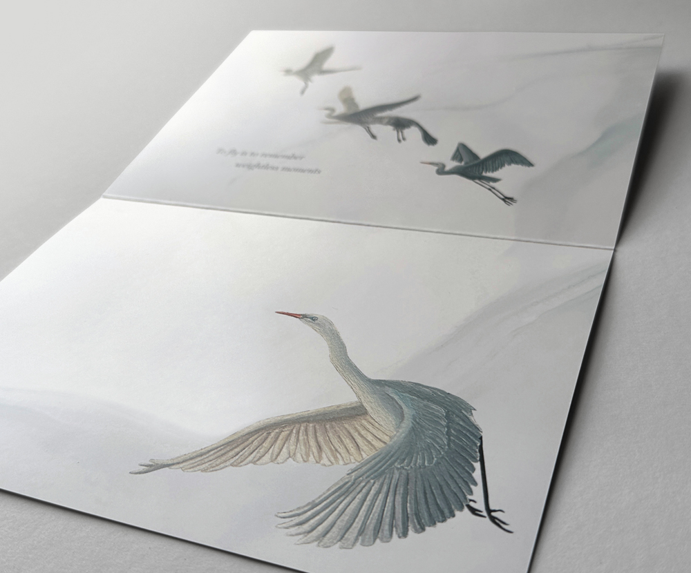 Sinas Herzfarben · Malerei & Illustrierte Grußkarten