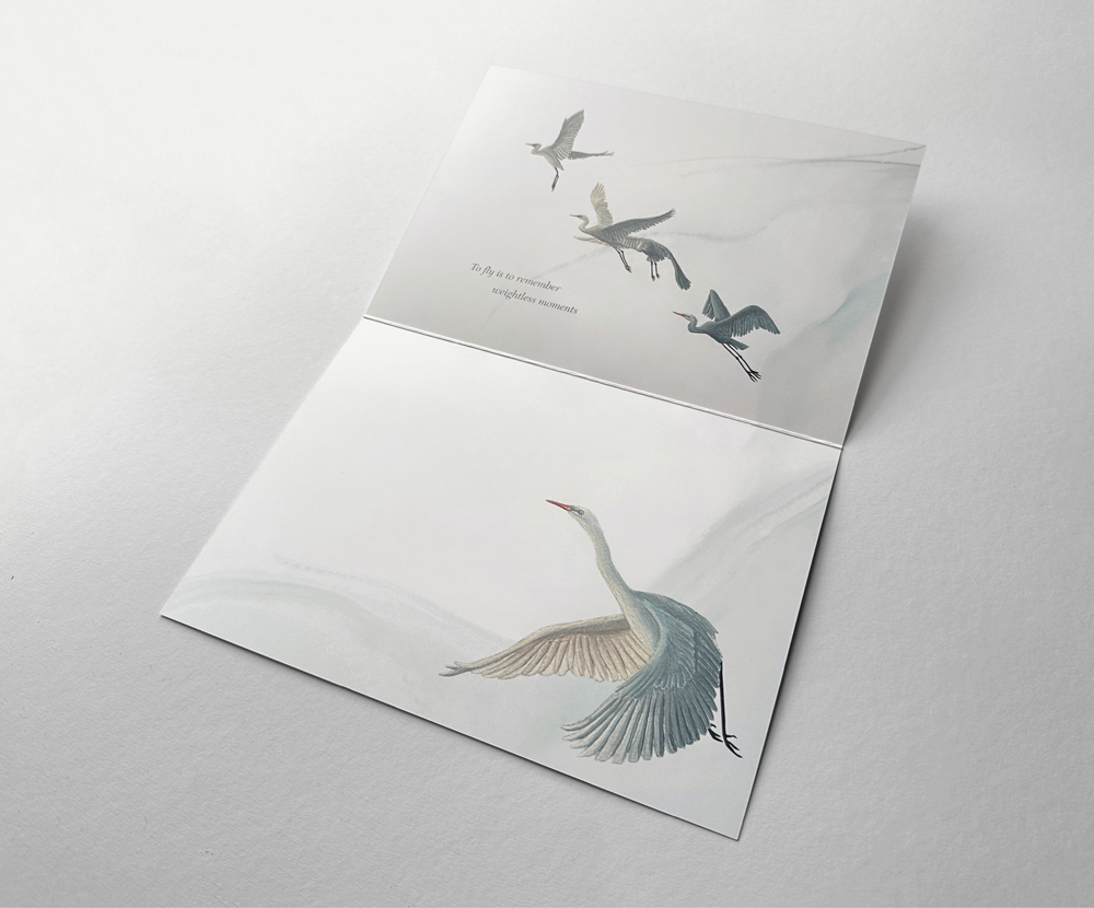 Sinas Herzfarben · Malerei & Illustrierte Grußkarten