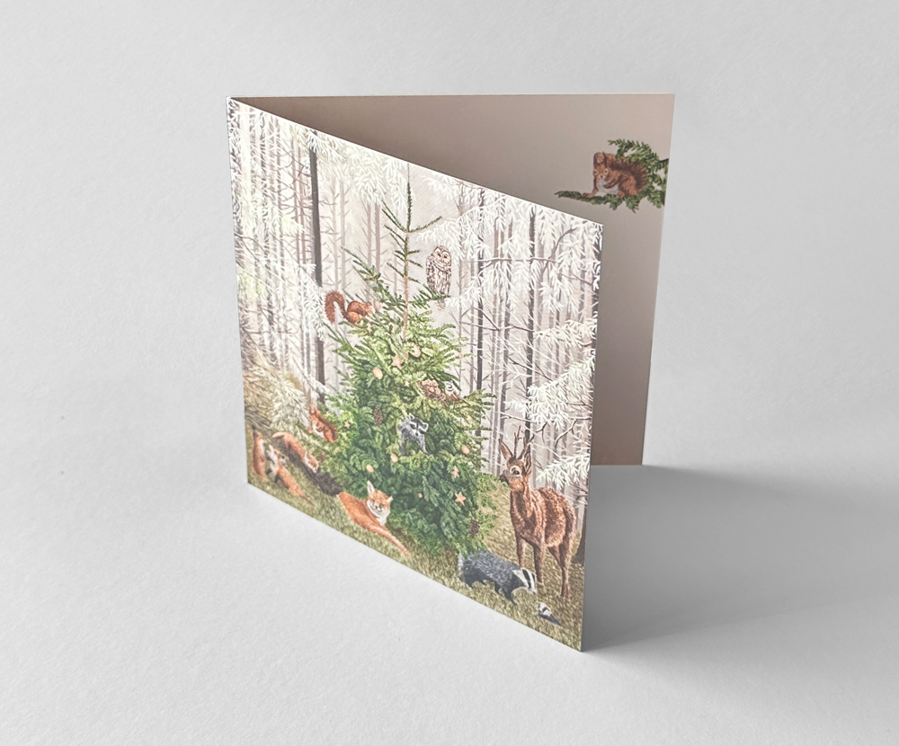 Sinas Herzfarben · Malerei & Illustrierte Grußkarten