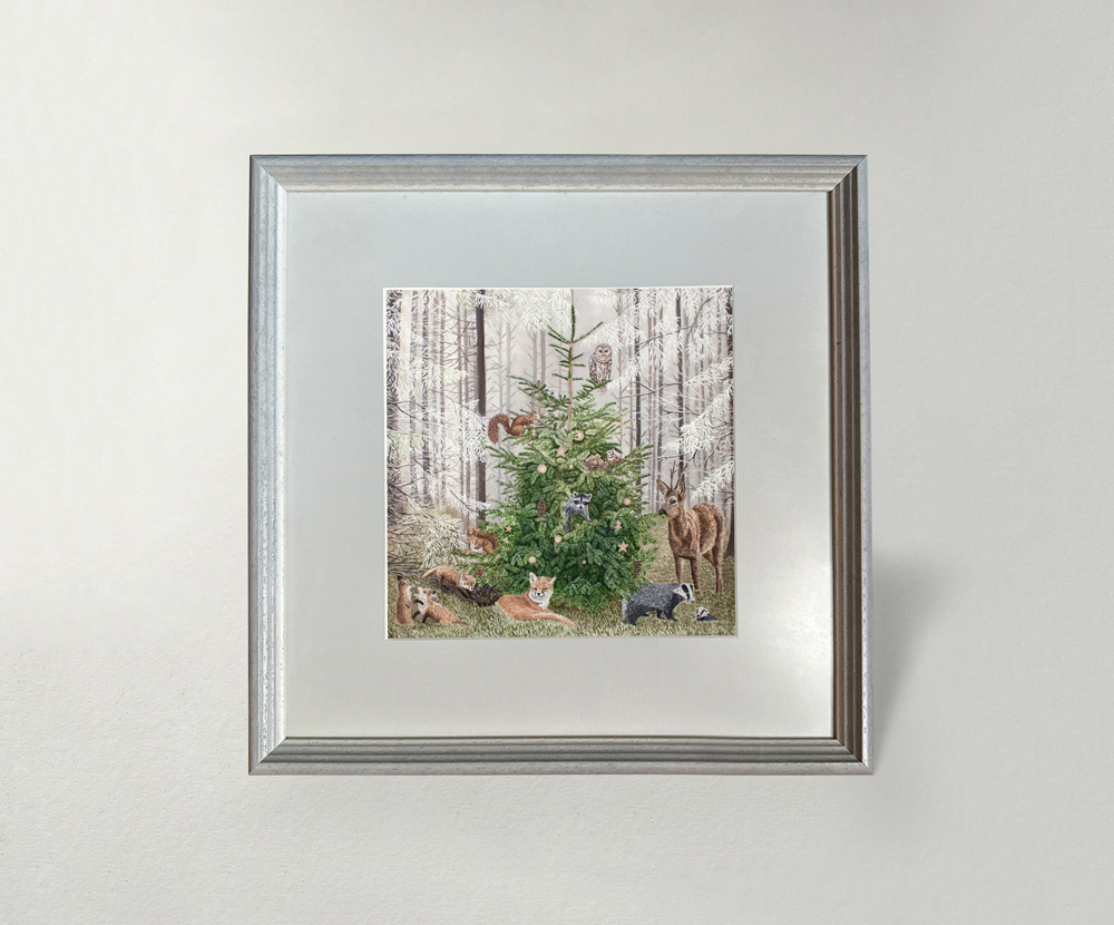 Sinas Herzfarben · Malerei & Illustrierte Grußkarten