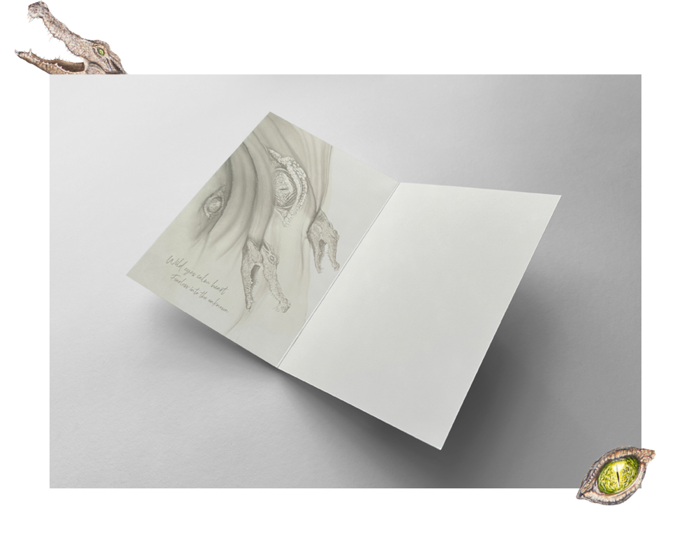 Sinas Herzfarben · Malerei & Illustrierte Grußkarten