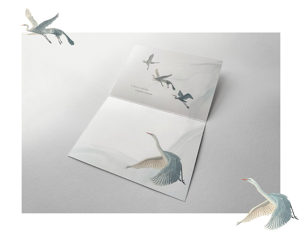 Sinas Herzfarben · Malerei & Illustrierte Grußkarten