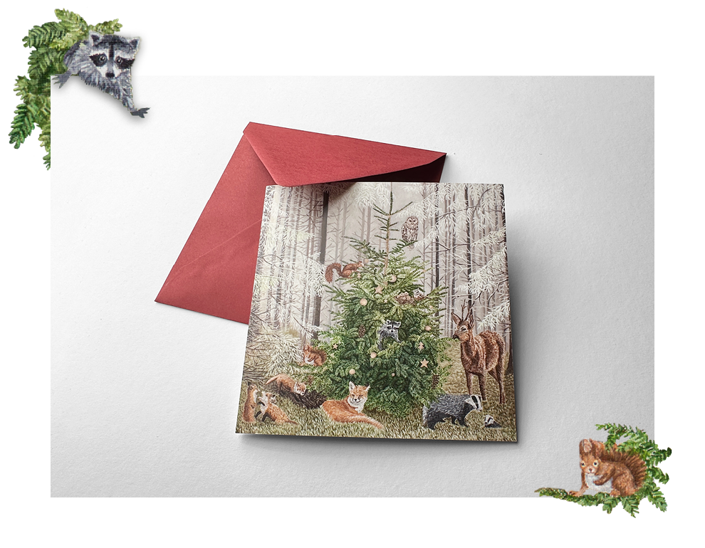 Sinas Herzfarben · Malerei & Illustrierte Grußkarten