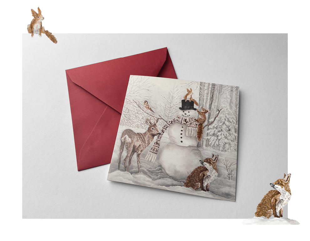 Sinas Herzfarben · Malerei & Illustrierte Grußkarten