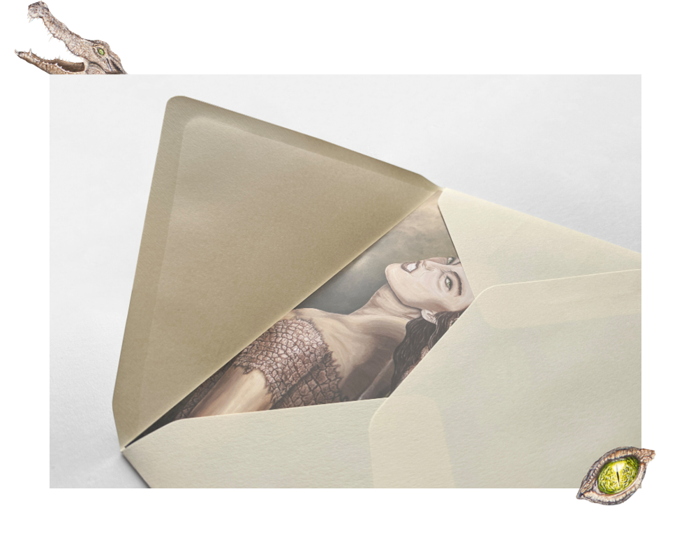 Sinas Herzfarben · Malerei & Illustrierte Grußkarten