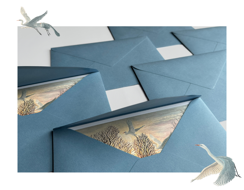 Sinas Herzfarben · Malerei & Illustrierte Grußkarten