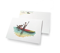 Sinas Herzfarben · Malerei & Illustrierte Grußkarten