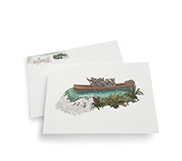 Sinas Herzfarben · Malerei & Illustrierte Grußkarten