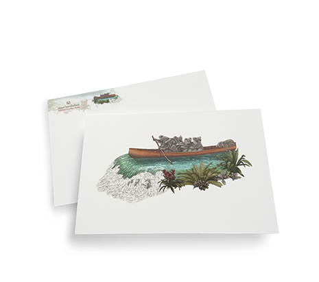 Sinas Herzfarben · Malerei & Illustrierte Grußkarten