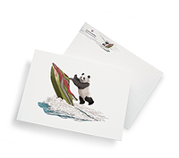 Sinas Herzfarben · Malerei & Illustrierte Grußkarten