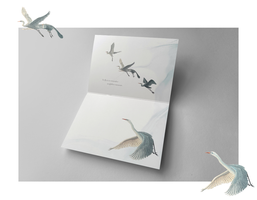 Sinas Herzfarben · Malerei & Illustrierte Grußkarten